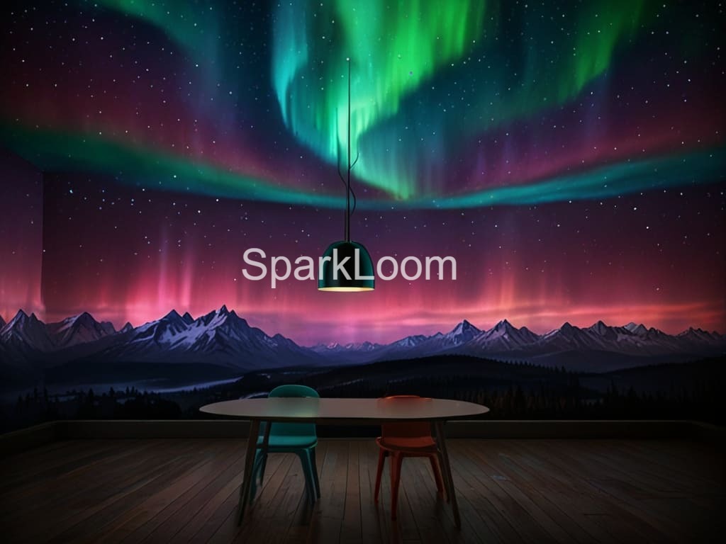 Aurora Borealis Lamp