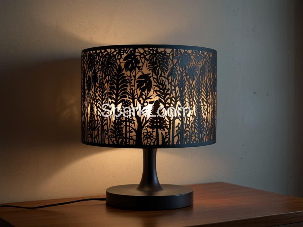 Whispering Shadows Lamp